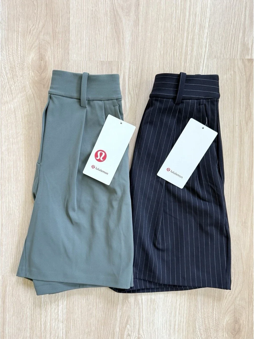 NWT Lululemon Bundle of (2) Daydrift Pleated High-Rise Shorts 7